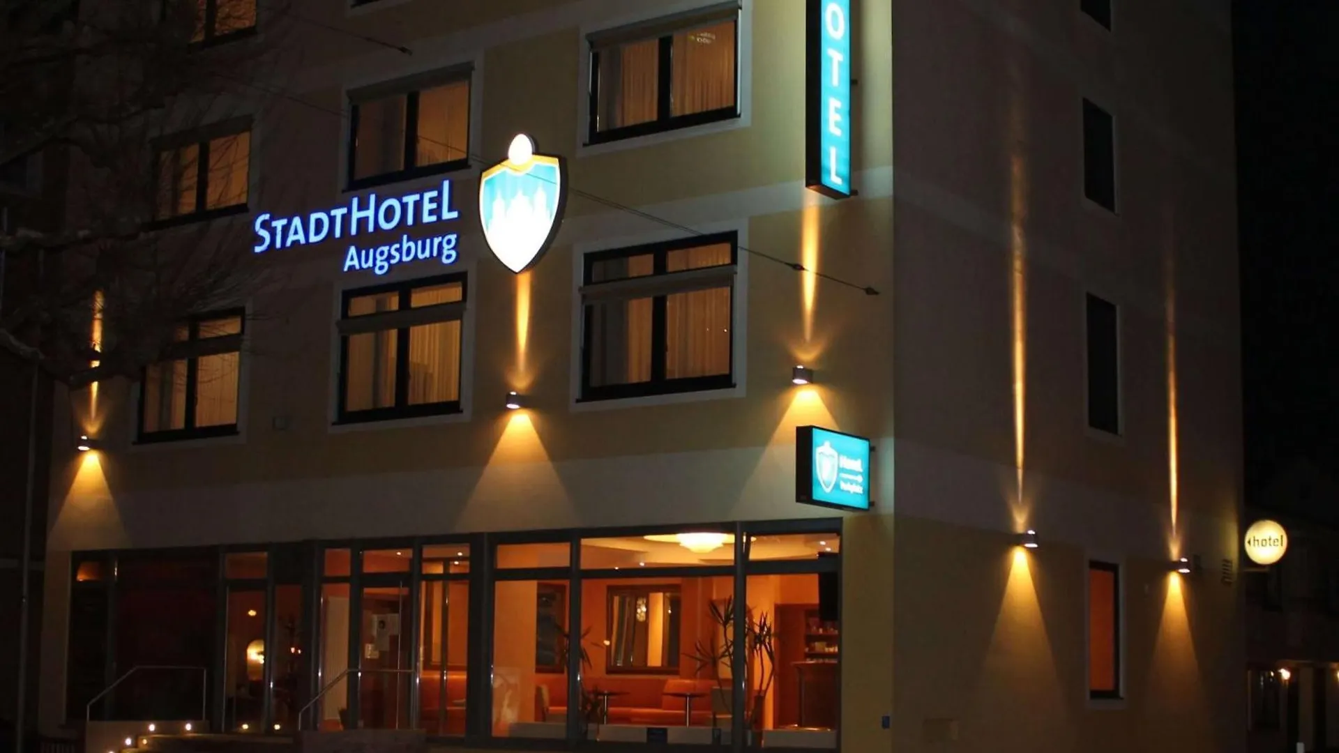 Stadthotel Augsburg location